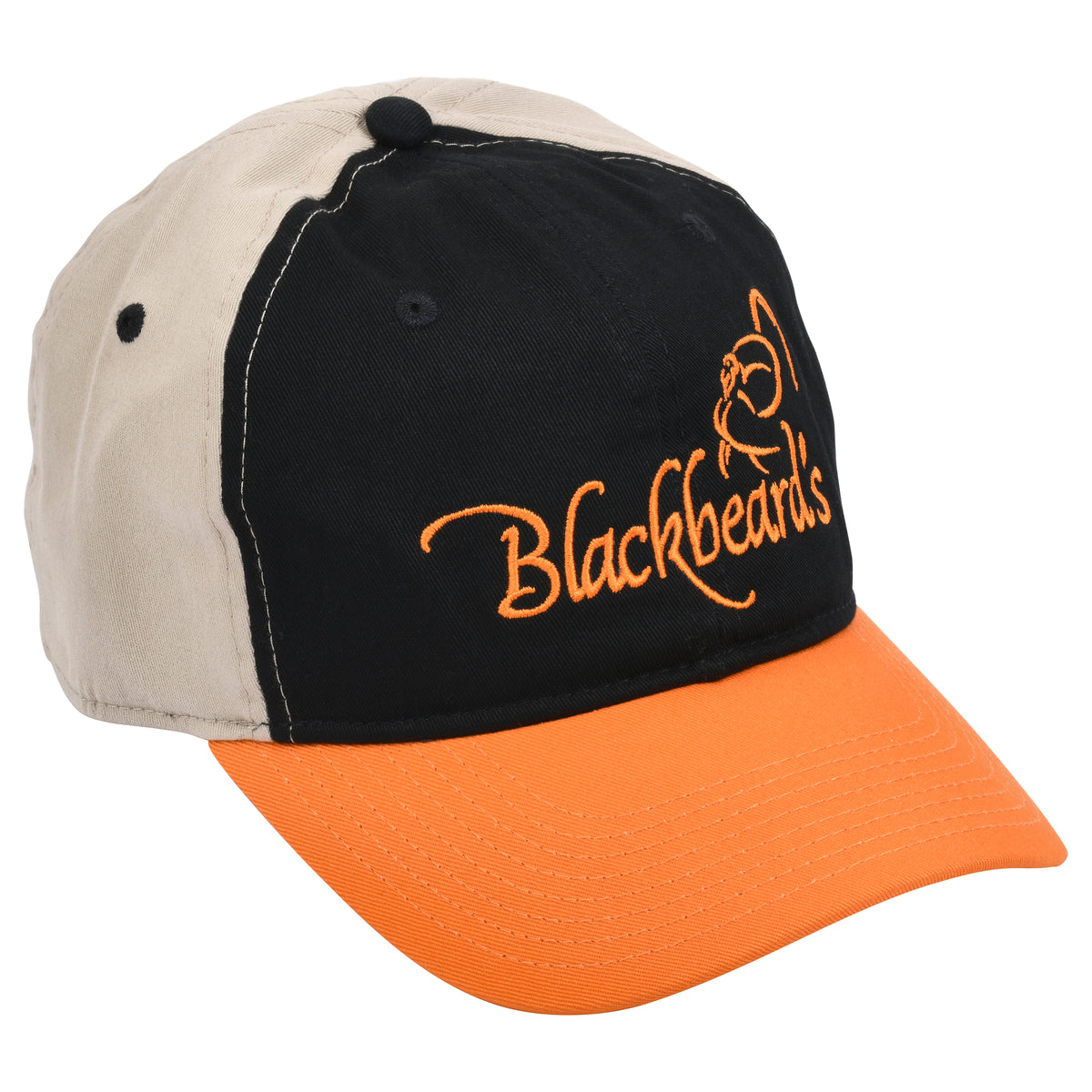 Orange, Black and Khaki Hat